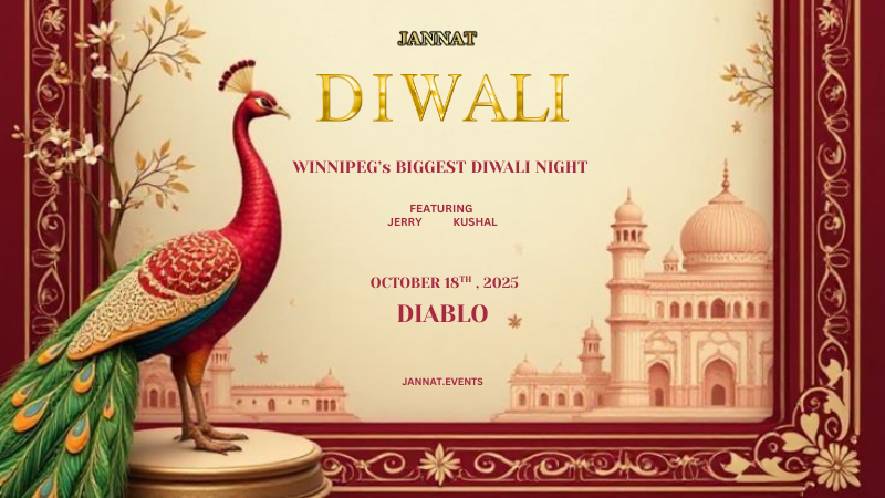 Winnipeg Diwali 2K25 - Cover